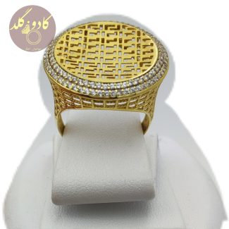 انگشتر ورساچه با نگین